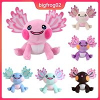 Thú Nhồi Bông Axolotl Sáu Màu Sắc Xinh Xắn Cho Bé