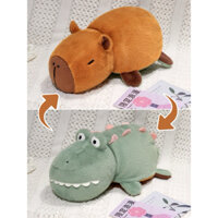 Thú nhồi bông capybara vô tri biến hình thành cá sấu/ Đồ chơi thông minh/ Đồ chơi sáng tạo