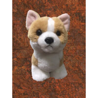 Thú nhồi bông chó corgi giống thật hãng aurora made in indonesia