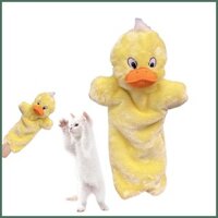 Thú nhồi bông Con rối tay Tương tác Con rối tay Thân thiện với da Búp bê ngón tay tương tác dành cho thú cưng vừa nhỏ explanvn