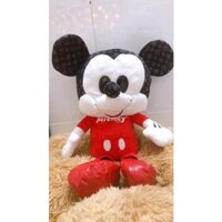 Thú nhồi bông/ Gấu bông Mickey Disney hoa văn - Hàng chính hãng