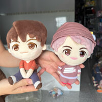 Thú Nhồi Bông, Gấu Bông Nhóm Nhạc KPOP BTS Jung Kook và J-Hope- Chính hãng🇯🇵