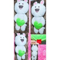 Thú nhồi bông/ Gấu bông thỏ Cổ Động ôm tim đáng yêu - Hàng chính hãng Taste 🐇🐇🐇💞💞💞