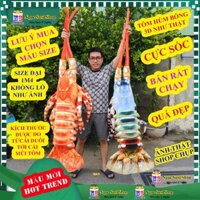 THÚ NHỒI BÔNG HẢI SẢN TÔM HÙM CON CUA GHẸ BÔNG SIÊU TO - thú bông gấu bông đồ chơi doll NGỌC SUSI