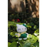 Thú nhồi bông handmade (Mèo hello kitty)