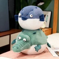 Thú Nhồi Bông Hình Cá Sấu Dễ Thương Cho Bé