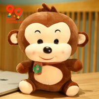 Thú Nhồi Bông Hình Chú Khỉ Con Dễ Thương Cho Bé