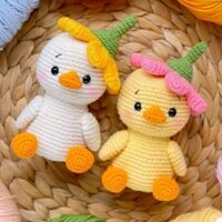 Thú nhồi bông hình chú vịt, chú gà con