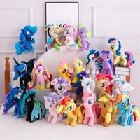 Thú Nhồi Bông Hình Con Ngựa Pony 35cm Màu Hồng