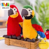 Thú Nhồi Bông Hình Con Vẹt Trang Trí Ghế sofa