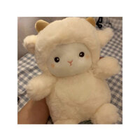 Thú Nhồi Bông Hình Cừu alpaca Siêu Dễ Thương 25cm/35cm