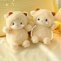 Thú Nhồi Bông Hình Cừu alpaca Mềm Mại 25cm Trang Trí Tiệc Cưới / Sinh Nhật