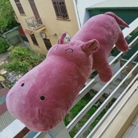 Thú nhồi bông hình Hà Mã Hippo 80cm