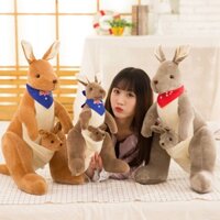 Thú Nhồi Bông Hình Kangaroo Dễ Thương Cho Bé