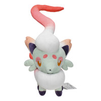 Thú Nhồi Bông Hình Pokemon Legends Arceus White Zorua Hisui 27.5cm Mềm Mại