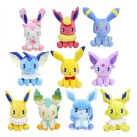 Thú Nhồi Bông Hình Pokemon Flareon Umbreon Sylveon Leafeon Glaceon Pikachu