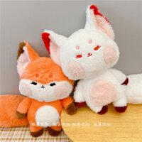 Thú nhồi bông Hồ Ly DUDU, Cáo Búp Bê Đồ Chơi Đuôi Lớn mềm mại dễ thương