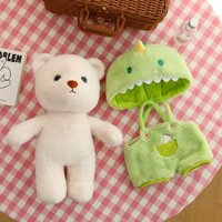 Thú Nhồi Bông Lena Teddy Bear Đội Mũ Cute Nhiều Màu Sắc