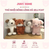 Thú Nhồi Bông Lông Xù Jellycat Like Auth, Cún Cáo Heo Cú Mèo Nhồi Bông Lông Xù Mềm Mại, Dễ Thương Size 30cm - Judyhome