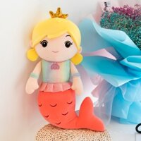Thú Nhồi Bông Nàng Tiên Cá Bông - Búp Bê - Gấu Bông Size 40cm Và 55cm