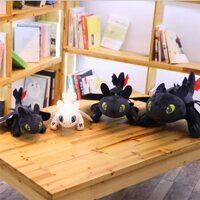 Thú nhồi bông rồng 35cm hình rồng toothless dễ thương