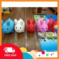 Thú nhún bơm hơi / đồ chơi thú nhún {hàng cao cấp loại 1} không mùi cao su bé thỏa sức nhún nhảy bé thích mê