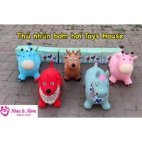 Thú nhún bơm hơi ToysHouse kèm bơm