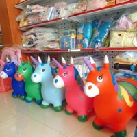 Thú nhún ngựa 1 sừng