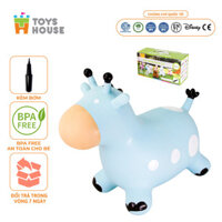 Thú nhún trẻ em cao cấp Toyshouse PA1012 - Tiêu chuẩn Xuất khẩu Mỹ ASTM và Châu Âu EN71- Đồ chơi vận động cho bé từ 8 tháng - Hươu xanh