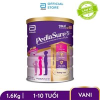 [Thu thập voucher để giảm thêm 25k] Lon sữa bột Pediasure B/A hương vani 1.6kg