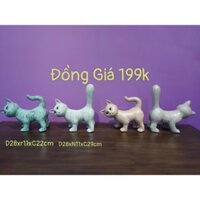 Thú trang trí gốm cao cấp_Mèo con ngộ nghĩnh
