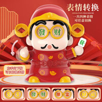 Thú vị thay đổi khuôn mặt Thần tài Crayon Xiaoxin Búp bê sáng tạo Túi kho báu Thần tài Chúa tể Xiaoxin Đồ chơi giải nén Quà tặng năm mới Thay đổi khuôn mặt Búp bê mới may mắn Đồ trang trí để bàn Crayon Xiaoxin Quà tặng bạn bè