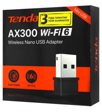 Thu Wireless Tenda usb  W311mi Nano wifi6 AX300 chính hãng