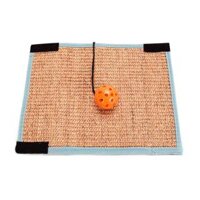 Thùa sợi tự nhiên Mèo Thảm cào đồ chơi cho mèo cào sisal Mat mèo Sàn Bàn cào