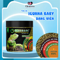 Thức ăn bò sát IGUANA Baby dạng VIÊN - Rồng Nam Mỹ Baby từ 5x đến 9x - Hộp 360g