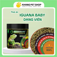Thức ăn bò sát IGUANA Baby dạng VIÊN từ 5x đến 9x - hộp 360g - Phát triển toàn diện, lên màu đẹp