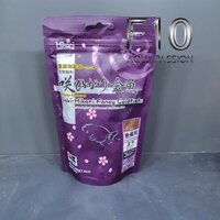 Thức ăn cá Hikari Saki Gold Color - Cám hỗ trợ tăng size cho cá vàng 200G Gói Tím