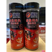 Thức ăn cá vàng ranchu PORPOISE LIONHEAD >50% ĐẠM GÓI 300g giúp tăng đầu cá cảnh, cá vàng ranchu, ord