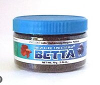 Thức ăn cho cá Betta lên màu New Life Spectrum Betta Naturox Semi-Float Pellet
