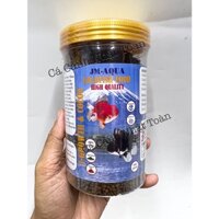 THỨC ĂN CHO CÁ VÀNG, GOLD FISH JM AQUA TAIWAN PROTEIN CAO HỦ 500G