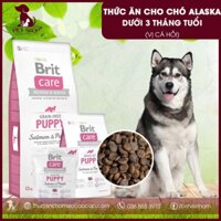 Thức Ăn Cho Chó Alaska 1-3 Tháng Tuổi | Brit Care Grain-Free Puppy Salmon & Potato