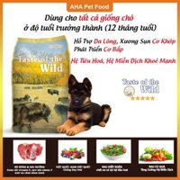 Thức Ăn Cho Chó Becgie Taste Of The Wild Bao 500g - High Praire Bò Rừng, Nai, Trái Cây Rau Củ Quả