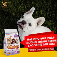 Thức ăn cho chó Bull Pháp trưởng thành Define hỗ trợ bảo vệ hệ tiêu hóa 500g | VC Pet Shop