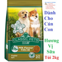 Thức ăn cho chó CLASSIC PETS hương vị sữa cho chó con