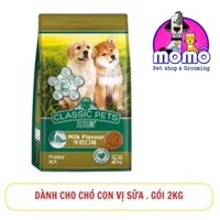 Thức Ăn Cho Chó con CP Classic Vị sữa 2kg