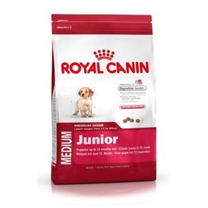 Thức ăn cho chó Con Royal Canin Medium Junior - 4 kg, dành cho chó 11-25kg và 1-12 tháng tuổi