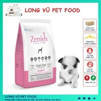 Thức ăn cho chó con Zenith puppy túi 1,2kg hạt mềm vị thịt gà và khoai tây - Long Vũ Pet Food