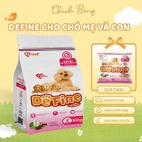 Thức ăn cho chó DeFine,đồ ăn dành cho chó mẹ và con hỗ trợ tăng cường sức khỏe phát triển trí não