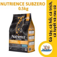 Thức ăn cho chó Nutrience Subzero cho Chó - Gà tây, cá hồi, cá trích, cá tuyết và rau củ quả 0.5kg & 2.27kg