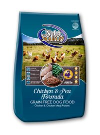 Thức ăn cho chó NutriSource Chiken & Pea Formula Grain Free LazadaMall